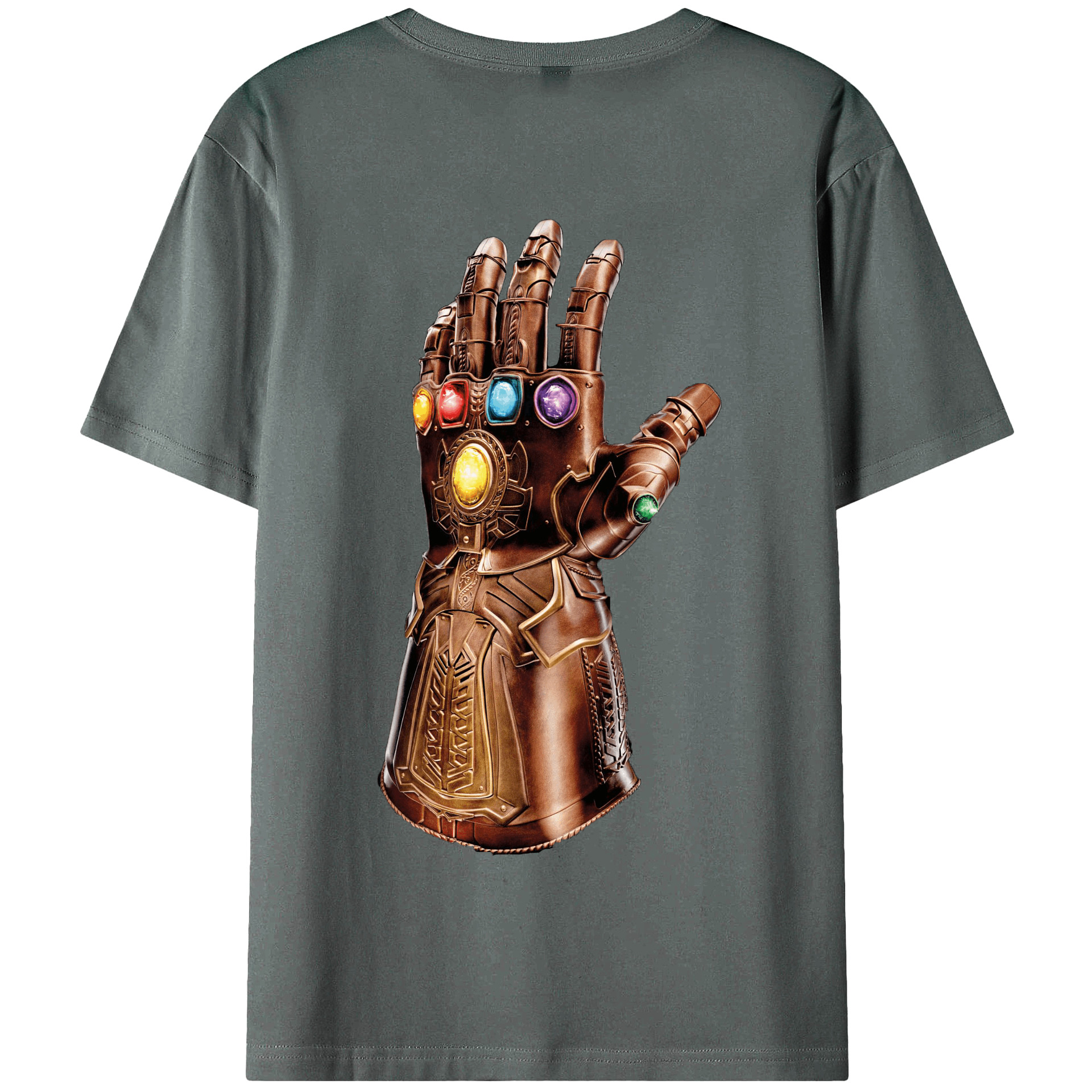 （画像用） アベンジャーズ The Avengers 綿100％半袖Tシャツ（背面プリント）